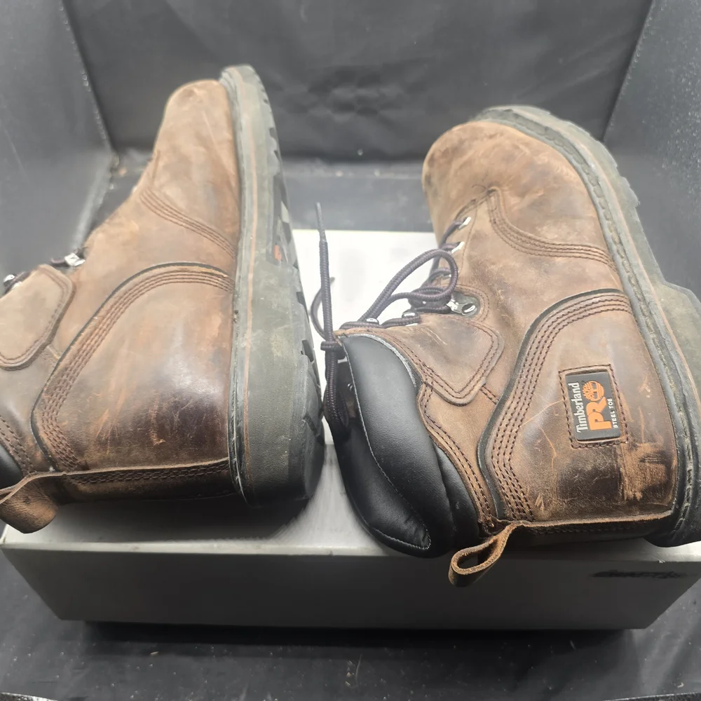 Timberland Men's Distressed Brown‎ Leather Boots